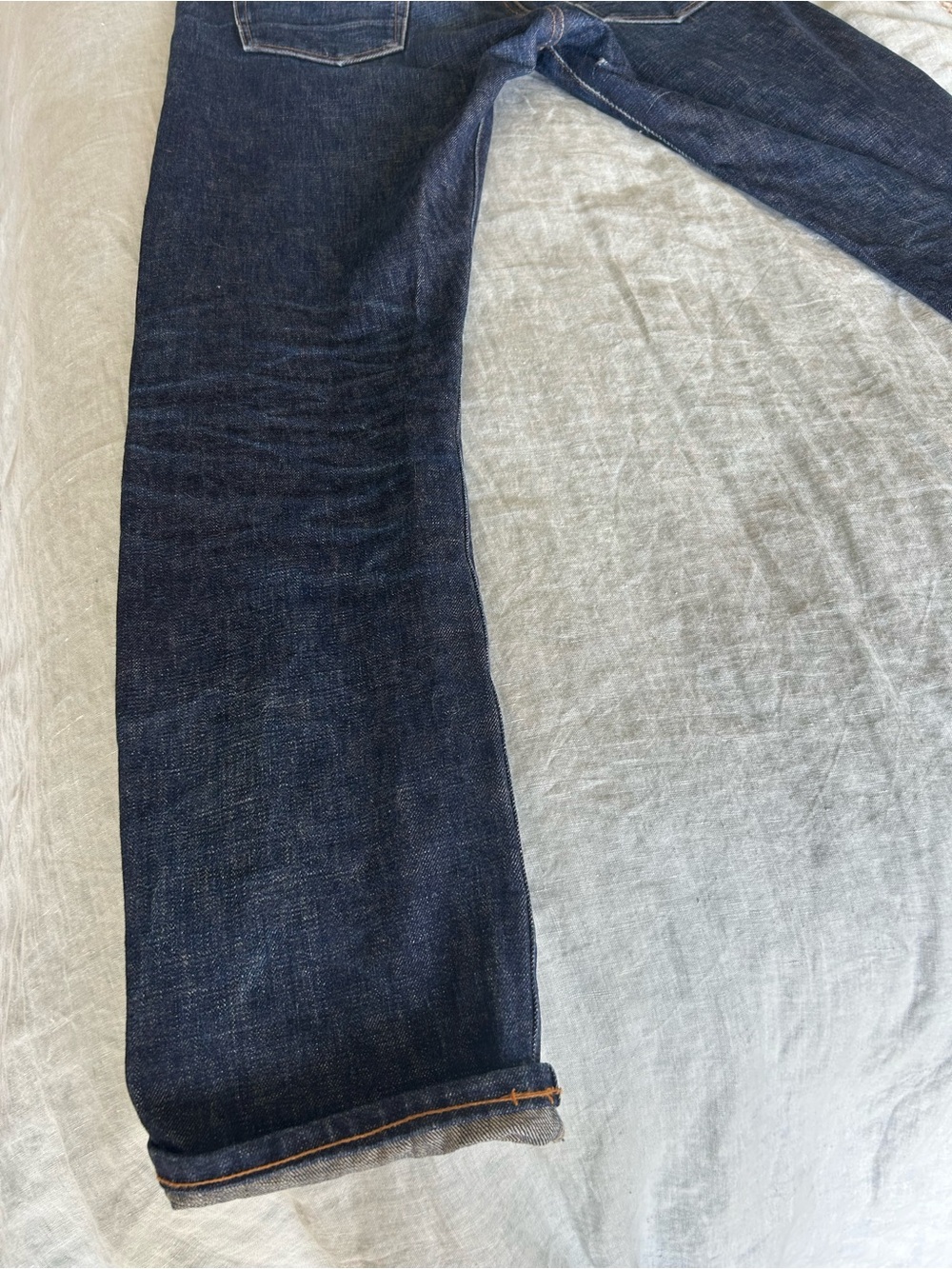 Rogue Territory Raw Japanese Denim Selvedge Made In USA Jeans 34x32 - Picture 10 of 10